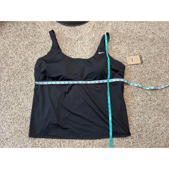 NIKE swim top, Tankini top; size 3X, Black, NEW with tags - Picture 4 of 11